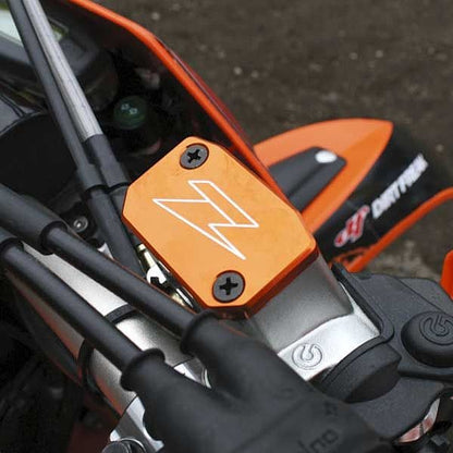 ZETA リザーバーカバー オレンジ KTM ハスクバーナ