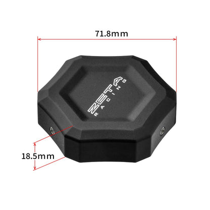 Gas Cap Cover Black 1pc CT125 Dax125 Super Cub C125