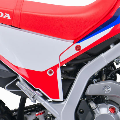 ZETA 外装アルミボルトキット レッド 赤 14本 CRF250L CRF250L/S