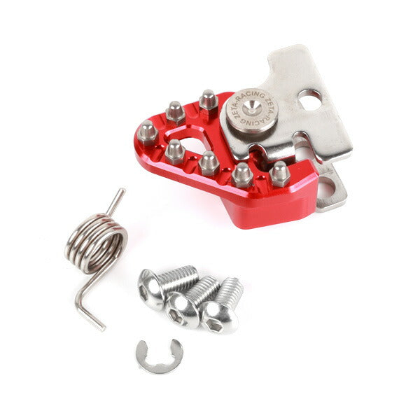 Brake Pedal Replacement Tip Set, Red