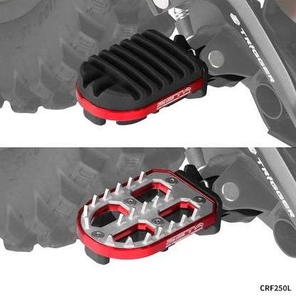 ZETA アドベンチャーフットペグ オレンジ KTM