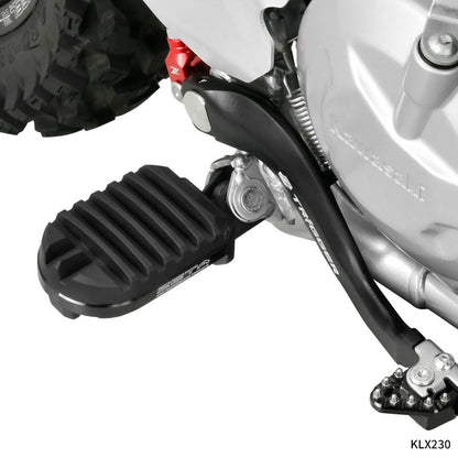 アドベンチャーフットペグ ブラック 高さ50×幅60×奥行135mm KLX230