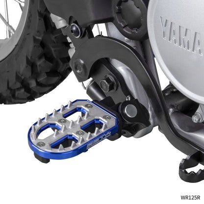 アドベンチャーフットペグ ブルー 高さ50×幅60×奥行135mm WR125R
