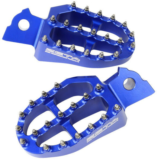 [Outlet] Aluminum Foot Peg Blue YZ65/YZ85/YZ125/YZ125X/YZ250/YZ250F/YZ250FX/YZ250X/YZ450F/YZ450FX/WR250F/WR450F