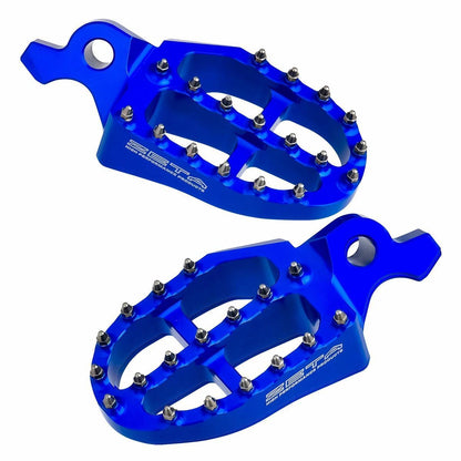 アルミフットペグ ブルー YZ250F YZ450F YZ250FX YZ450FX WR250F WR450F