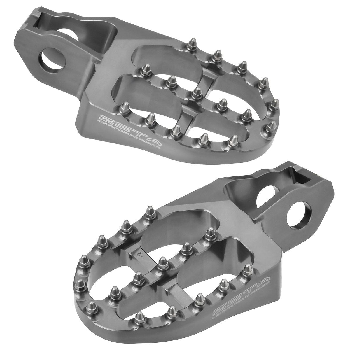 アルミニウムフットペグ チタンカラー STARK VARG MX 1.0/1.2