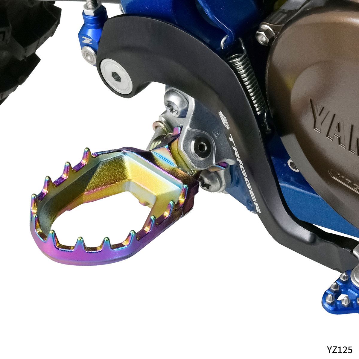 マックスフットペグ オイルスリック 幅60mm YZ65/85 YZ125/250/450 WR250F/450F
