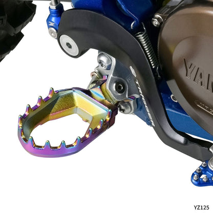 マックスフットペグ オイルスリック 幅60mm YZ65/85 YZ125/250/450 WR250F/450F