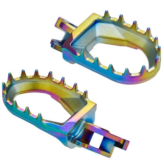 ZETA Max Footpegs Oil Slick