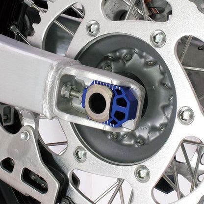 リヤアクスルブロック H-ブルー 85SX 125-450SX/SX-F/XC/XC-F 125-530EXC/EXC-F/XC-W/XCF-W