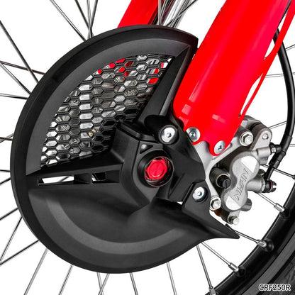アクスルナット/アクスルボルト フロント レッド M14×22-P1.5 H28.5 CRF250R/450R CRF250RX/450RX
