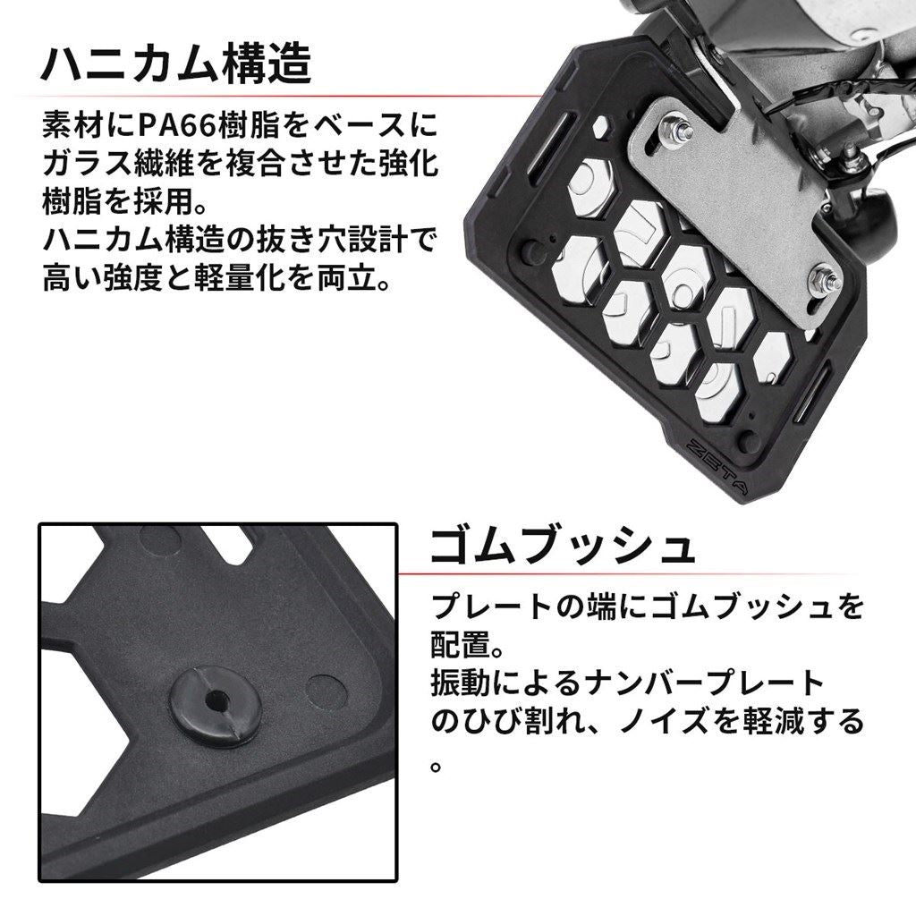 プロテクションナンバープレートホルダー