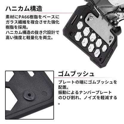 プロテクションナンバープレートホルダー