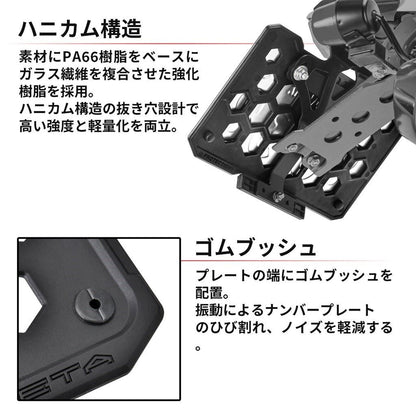 プロテクションナンバープレートホルダー