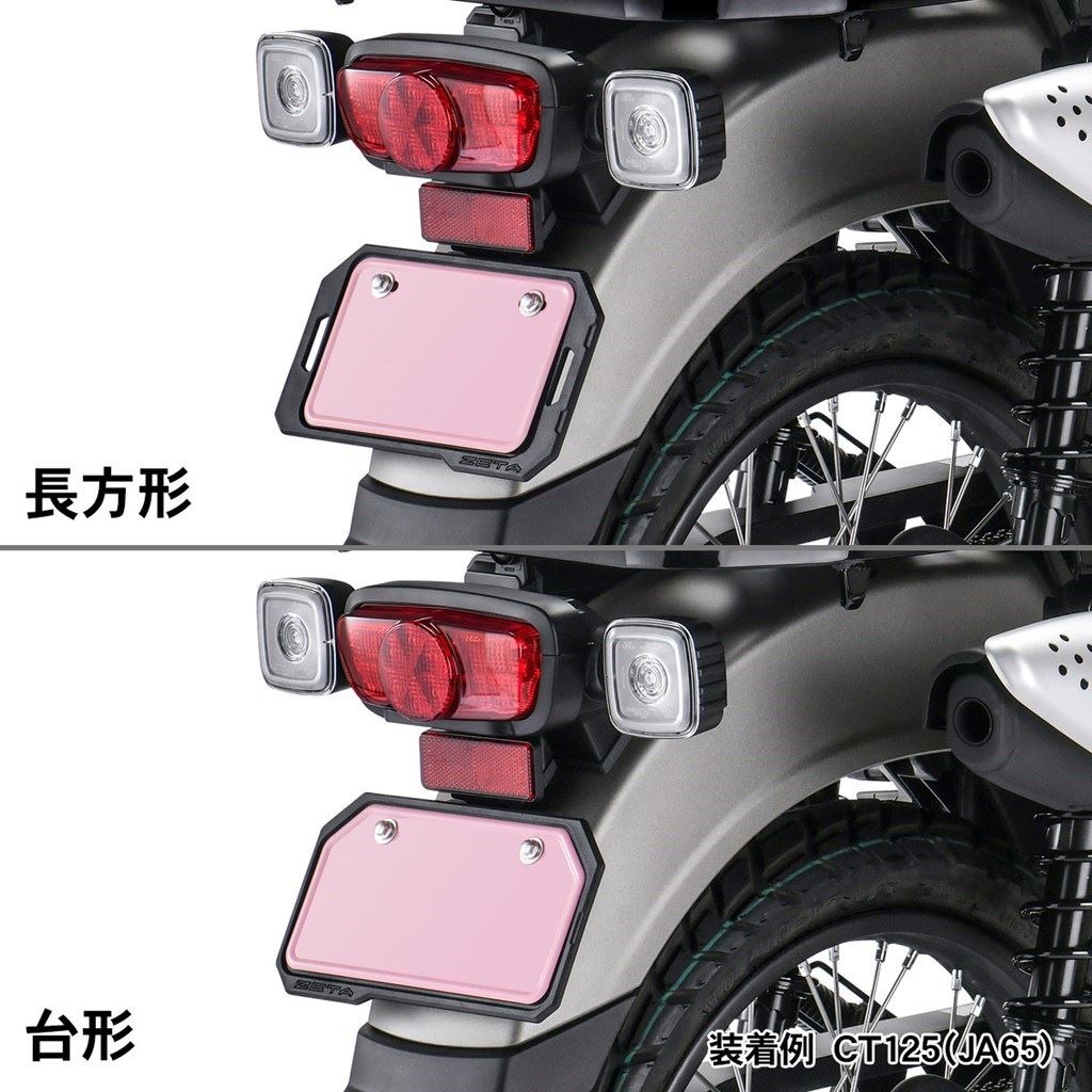 プロテクションナンバープレートホルダー