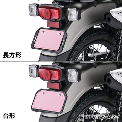 プロテクションナンバープレートホルダー