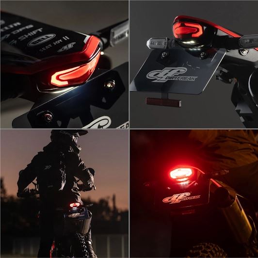 LEDラインテールホルダーキット レッド CRF450L CRF450RL