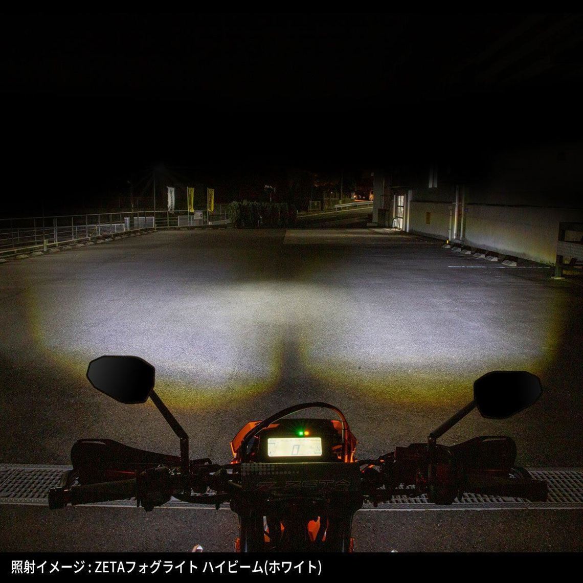 LED フォグライト ブラック 38×38×53mm 120ｇ