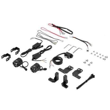 LED フォグライト ブラック 38×38×53mm 120ｇ