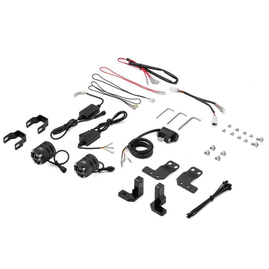 LED フォグライト ブラック 38×38×53mm 120ｇ