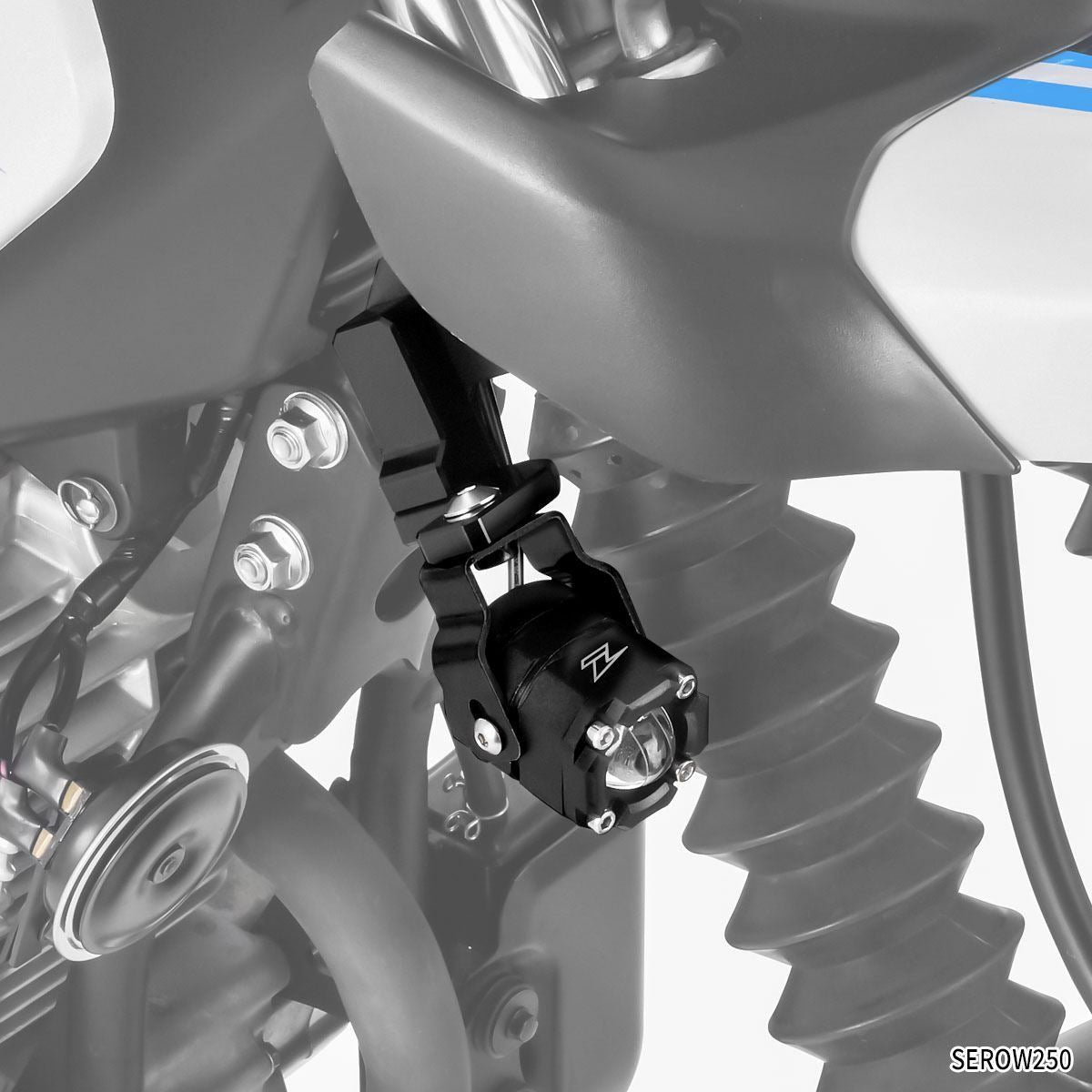 LED フォグライト ブラック 38×38×53mm 120ｇ