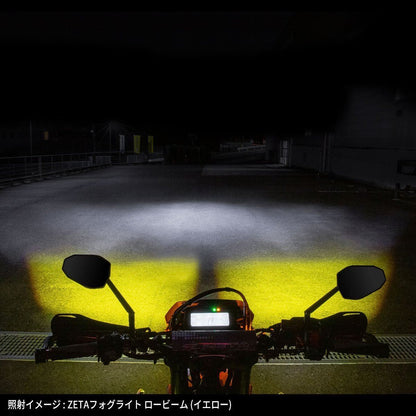 LED フォグライト ブラック 38×38×53mm 120ｇ