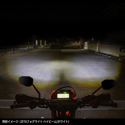 LED フォグライト ブラック 38×38×53mm 120ｇ