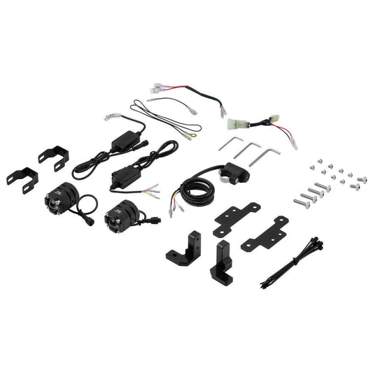 LED フォグライト ブラック 38×38×53mm 120ｇ