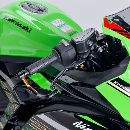 ZETA パイロットレバーセット ブラック 黒 ZX-25R ニンジャ650