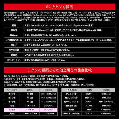 Z-チタン ブリーダースクリュー each M10 P=1.0