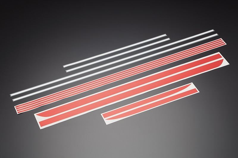 ラインステッカーセット 赤/白 1台分 Z1/Z2 ゼファー400/750