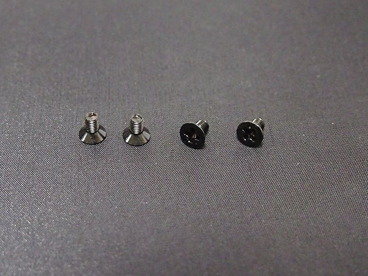 タンクエンブレムボルト ブラックメッキ 4本入 Z1/Z2