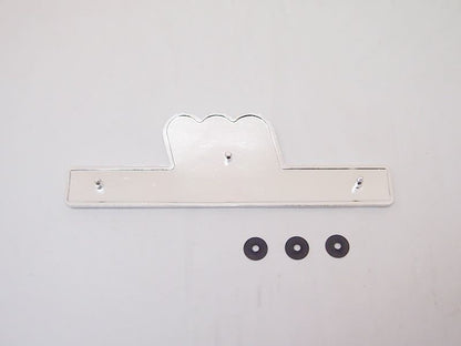 Side cover emblem with nut, 1 piece, Z2 (1973-1975)