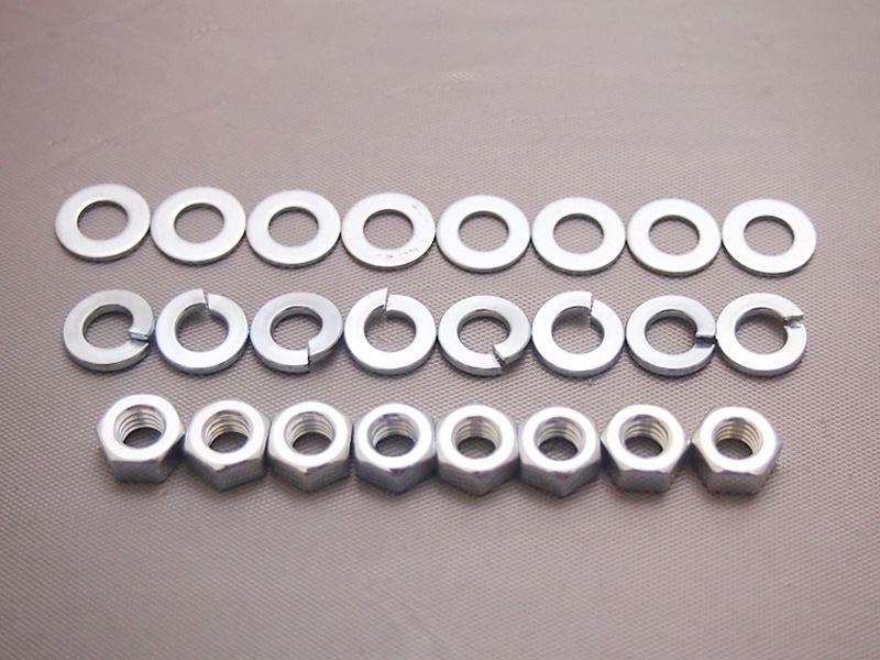 エキゾーストマフラー取付ナットセット 6mm 各8個入 Z1