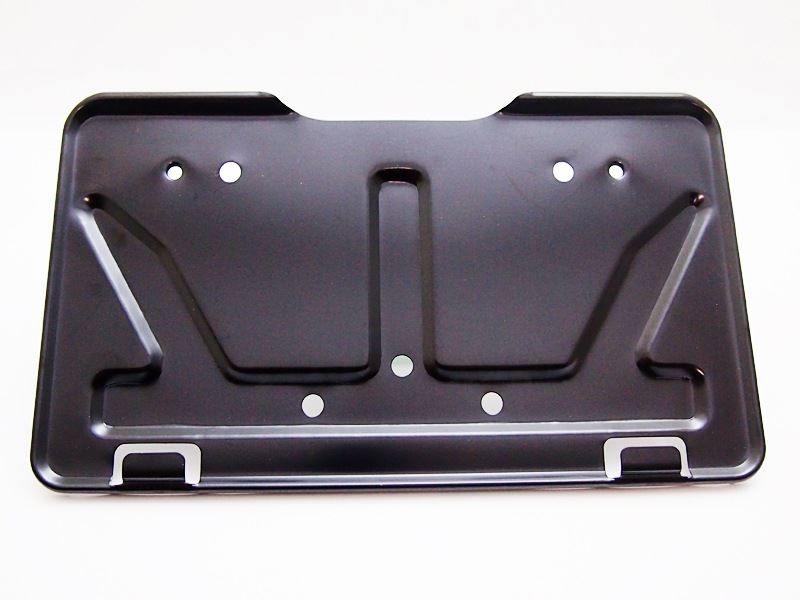 License Plate Base, Black, 1 pc, Universal