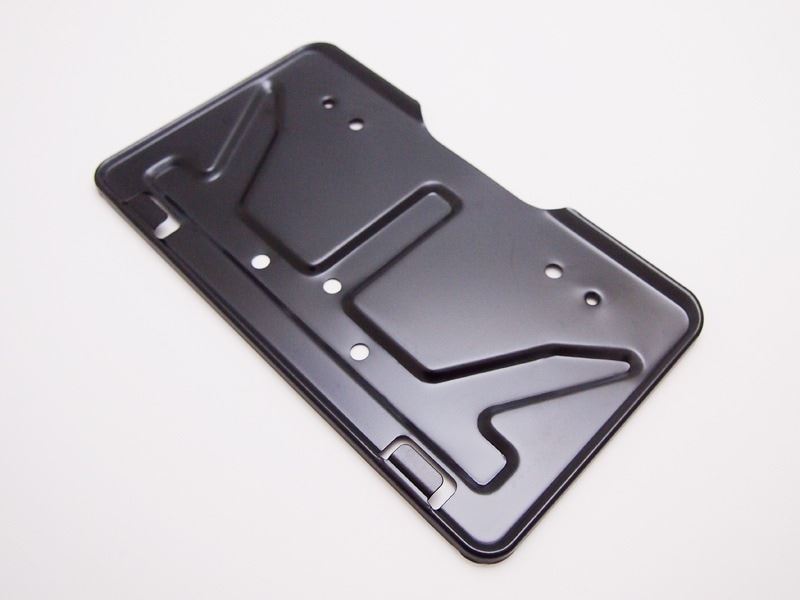 License Plate Base, Black, 1 pc, Universal