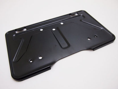 License Plate Base, Black, 1 pc, Universal
