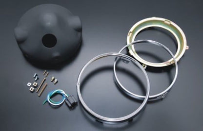 ヘッドライトリムケースセット ブラック 180φ用 Z1/Z2