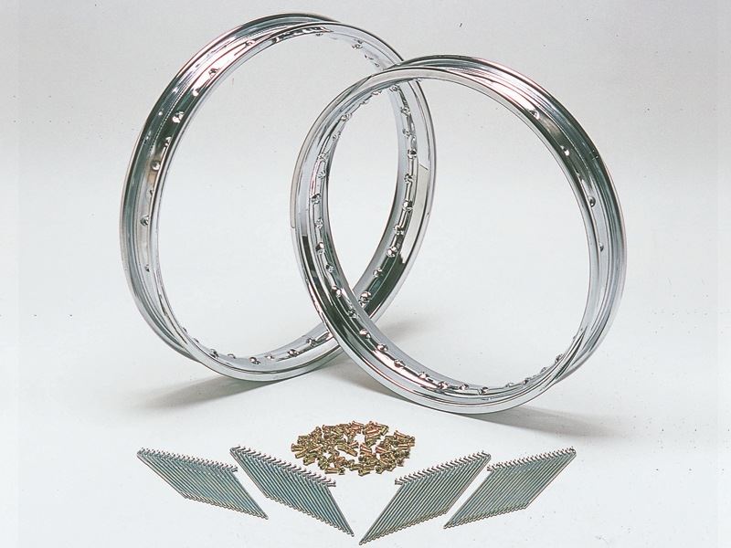 リム&スポークセット STD メッキ Z1 Z2 H2