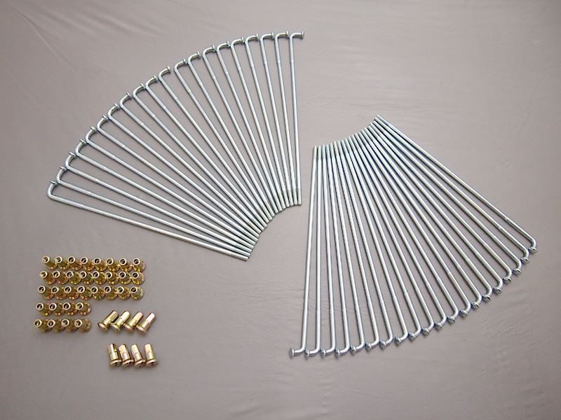 フロント スポークセット STD メッキ Z1/Z2 W3 H2