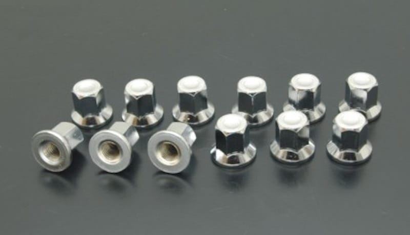 Head Nut Set, Late Model, 18.5mm, for 1 vehicle, Z1/Z2