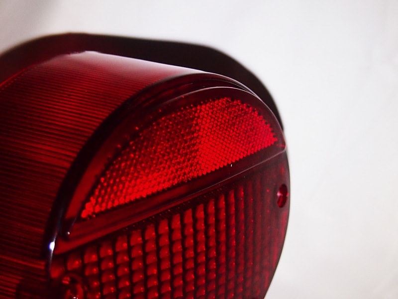 Tail light lens, red, 1 pc. Z1/Z2 H2B/C S1A/B/C S2A S3/A KH400/250