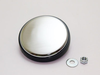 Reflector, Chrome, 60mm, 1 pc, Universal