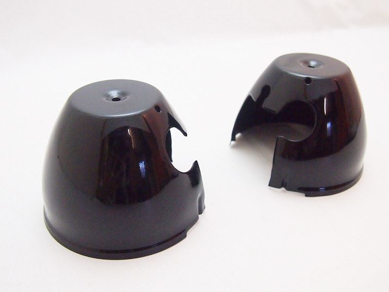 メーターカバーアンダーセット ブラック 左右セット Z1/Z2