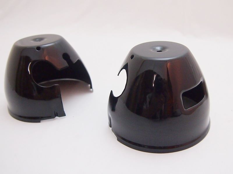 メーターカバーアンダーセット ブラック 左右セット Z1/Z2