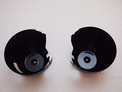 メーターカバーアンダーセット ブラック 左右セット Z1/Z2