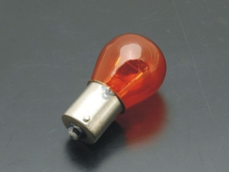 Turn Signal Bulb 12V23W/Single Filament Orange 1 pc Universal
