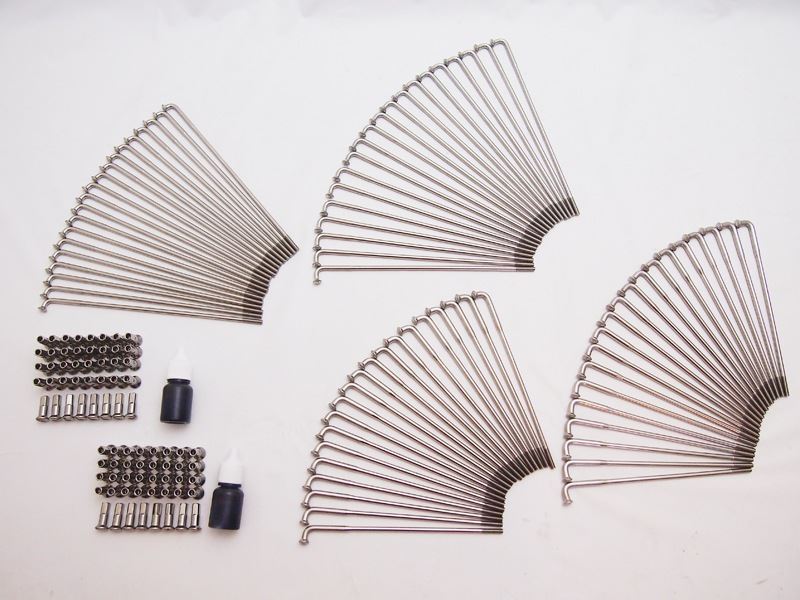 ステンレススポークセット フロント19/リア18 Z1/Z2