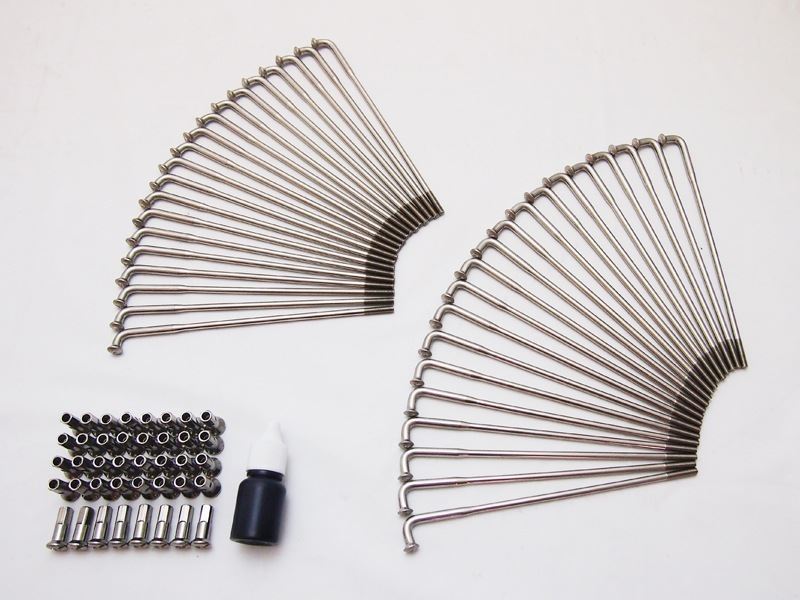 ステンレススポークセット フロント19/リア18 Z1/Z2