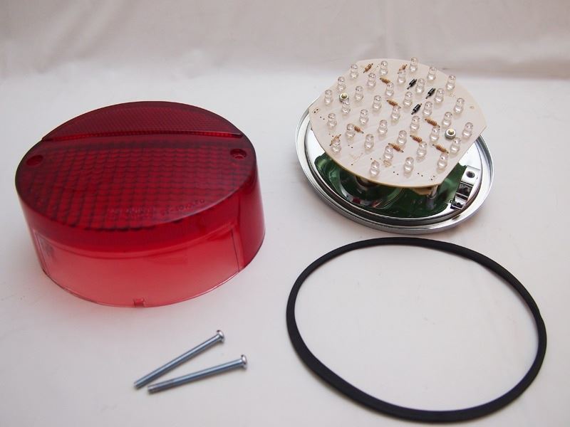 Z2タイプ LEDテールランプ レッド 105×137mm 1個 Z1/Z2 Z900RS/CAFE KZ900